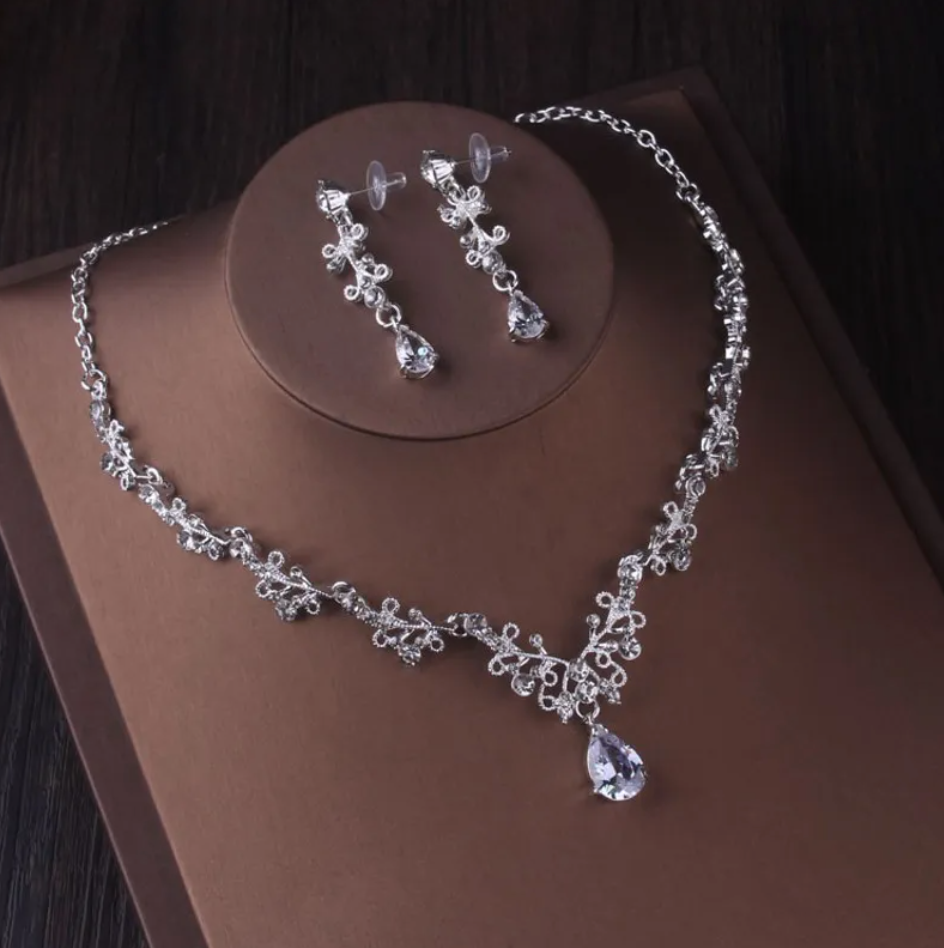 Crystal Bridal Jewelry Set