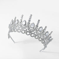 AAA Zirconia Large Crown Bridal Accessories (Wholesale)