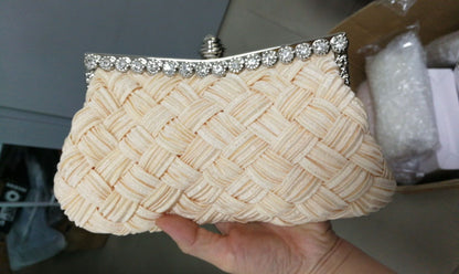 Diamond Bridal Clutch Bag for Women