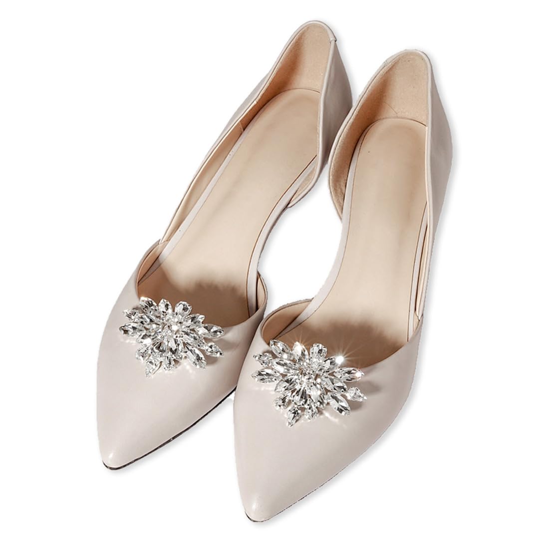 Rhinestone Shoe Clips