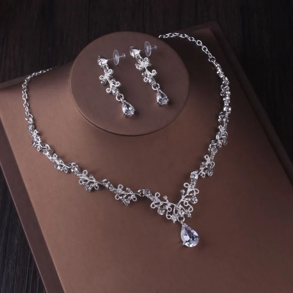 Crystal Bridal Jewelry Set