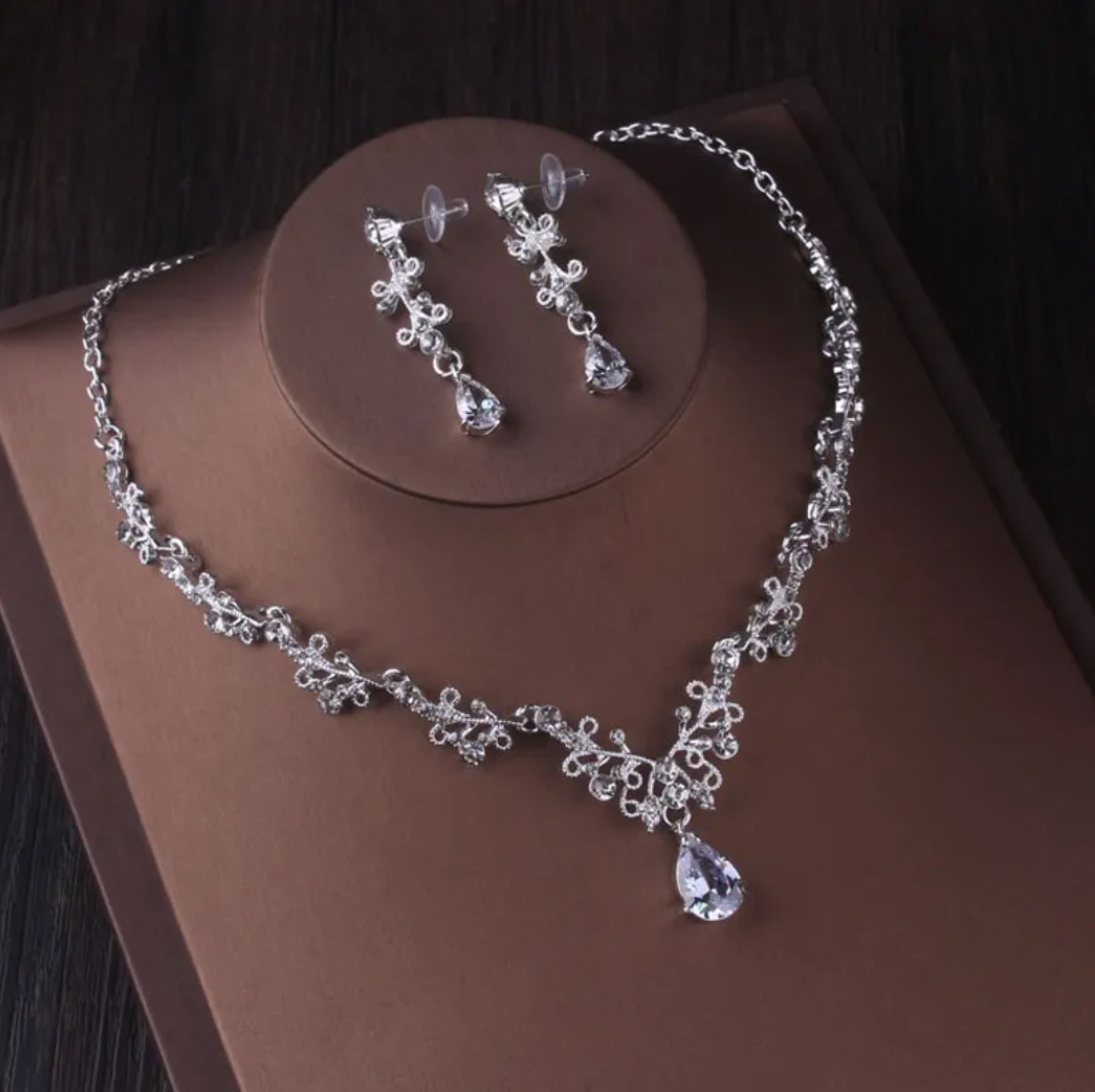Crystal Bridal Jewelry Set