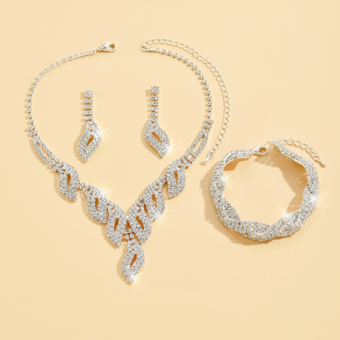 Bridal Necklace & Earrings Set
