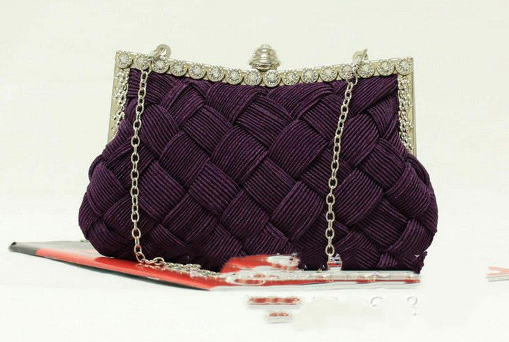 Diamond Bridal Clutch Bag for Women