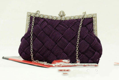 Diamond Bridal Clutch Bag for Women
