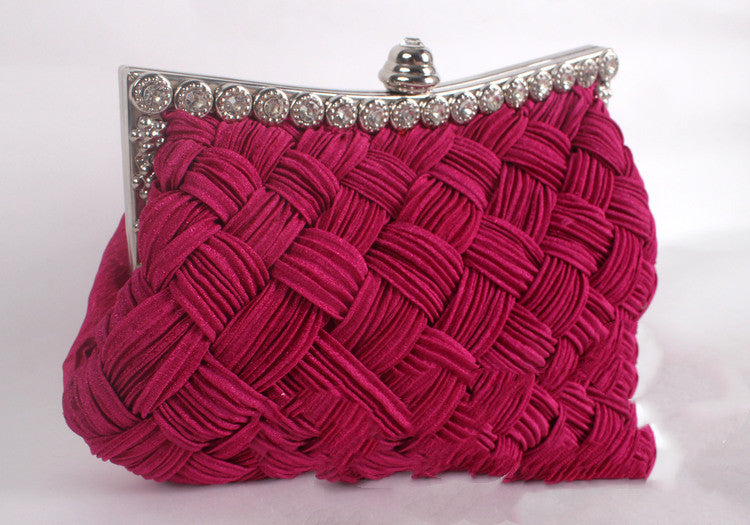 Diamond Bridal Clutch Bag for Women